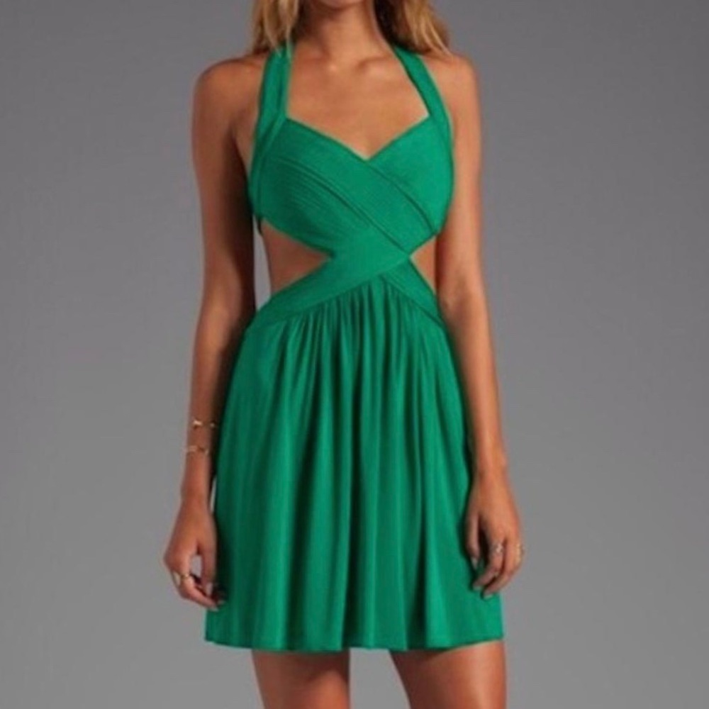 BCBG Green Dress
